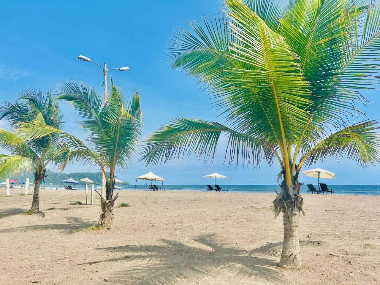 Apartamento De Lujo Las 3 Gotas Jaco, Frente Al Mar Con Vista A La Playa Exteriér fotografie